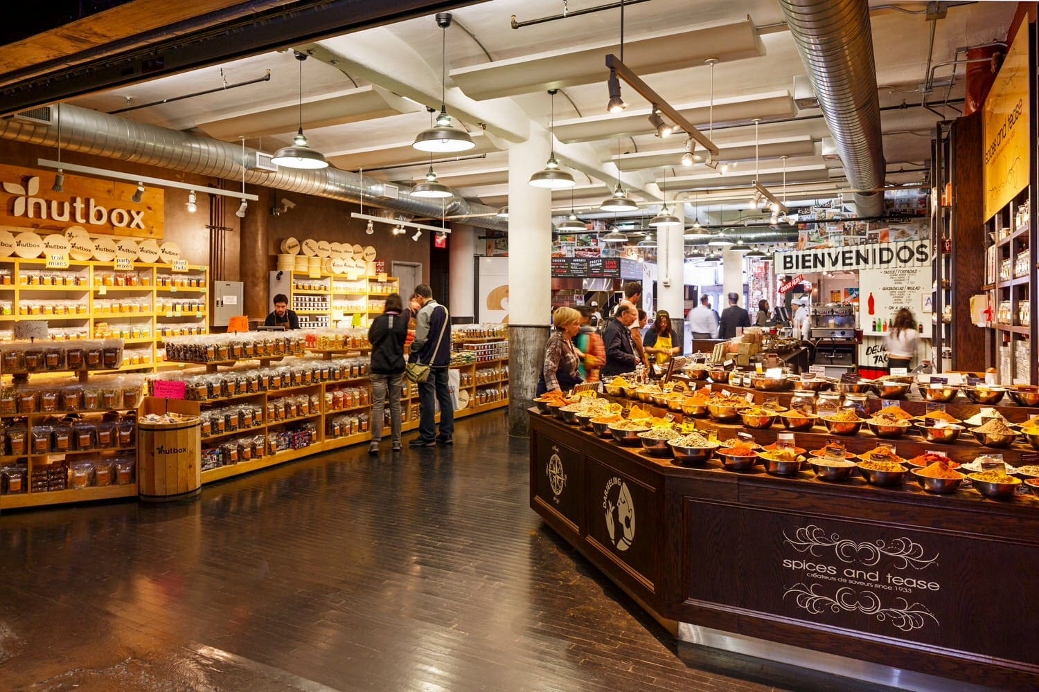 Chelsea Market Inside View, NYC